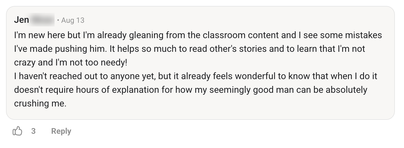 Community post from Jen