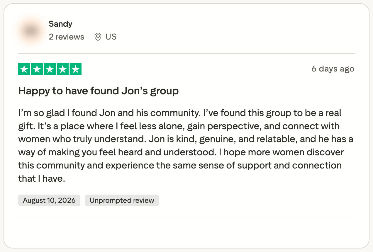 Trustpilot review from Sandy